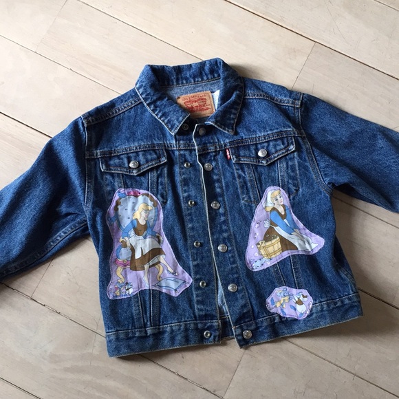 cinderella denim jacket
